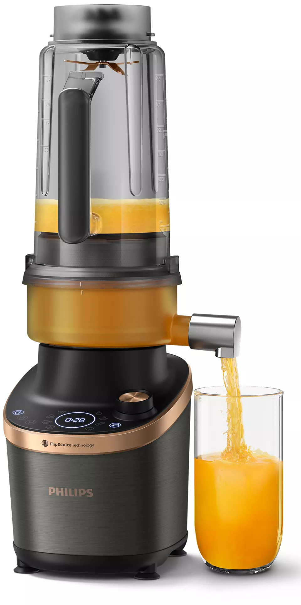 BLENDER & SHTRYDHESE PHILIPS FLIP & JUICE HR3770/00